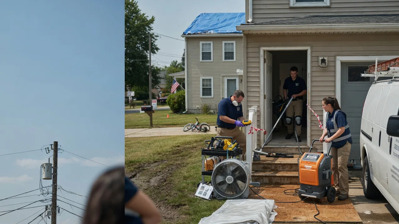 Water Damage Repair in Vandervoort, AR near me